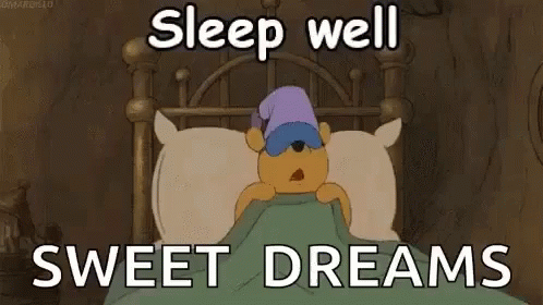 Sweet Dreams Winnie The Pooh GIF