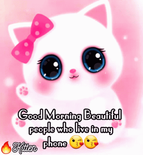 Sweet Good Morning Beautiful People GIF