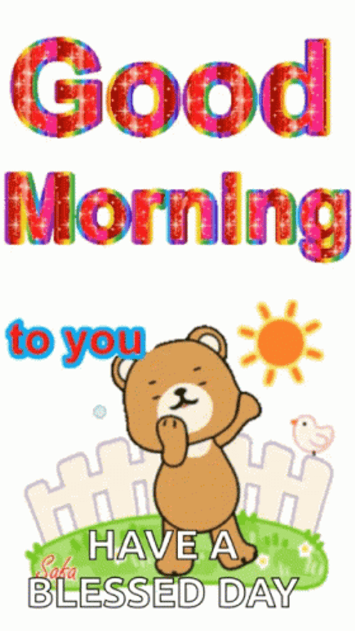 Sweet Good Morning Have A Blessed Day GIF