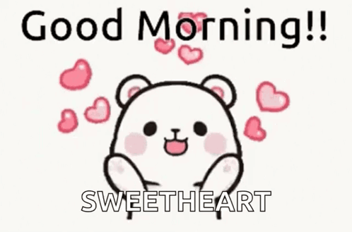 Sweet Good Morning Mocha Sweet Heart GIF