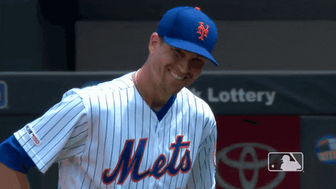 Sweet Jacob Degrom Smiling GIF
