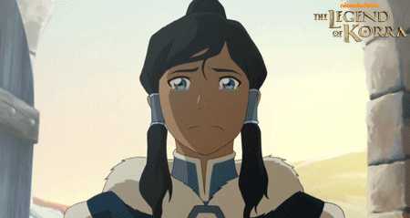 Sweet Korra Happy Crying GIF