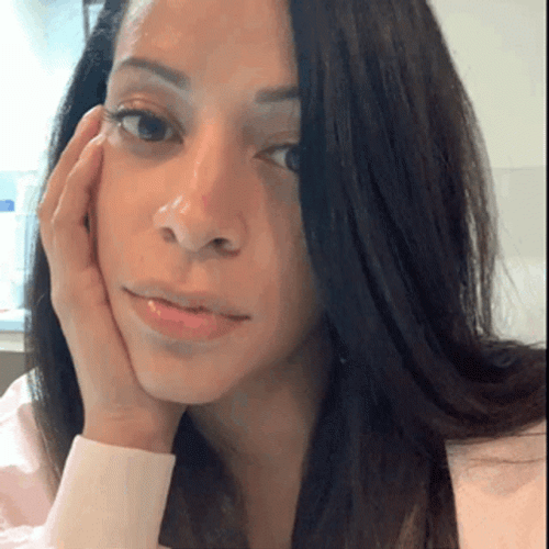 Sweet Lady Blowing Kiss GIF