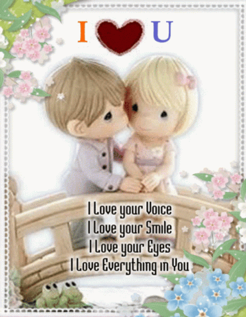 Cute Cartoon Gif  Love You Quotes For Husband
