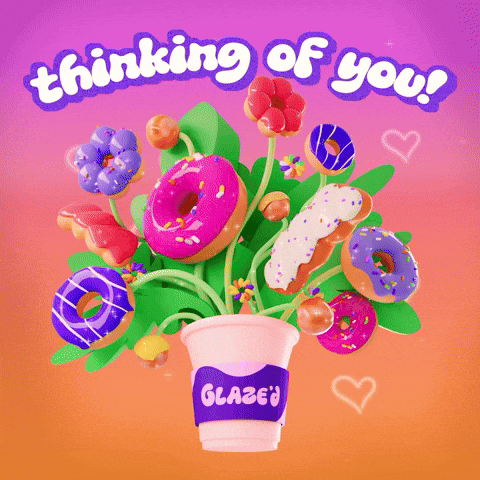 Sweets Bouquet Thinking Of You Sympathy GIF