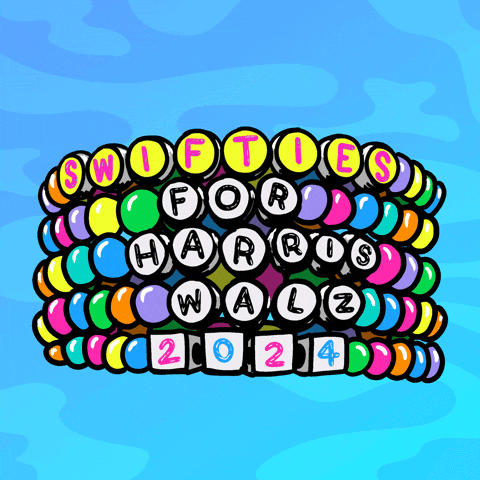 Swifties Support Tim Walz GIF