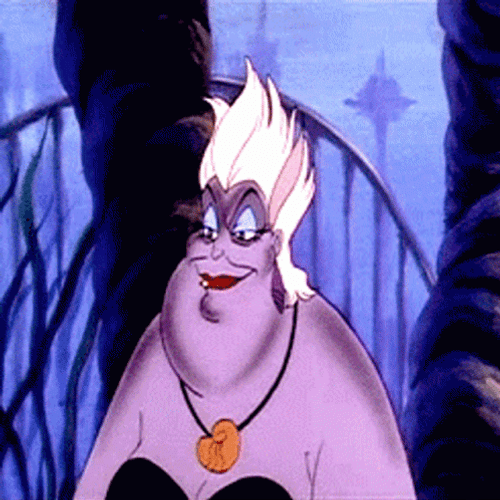 Swimming Octopus Ursula GIF