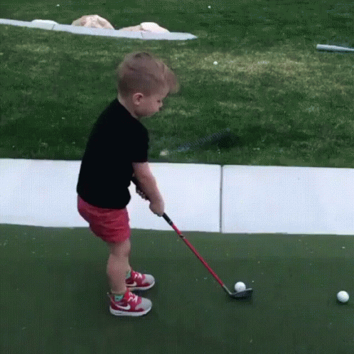 Swing And A Miss Golf Fail GIF