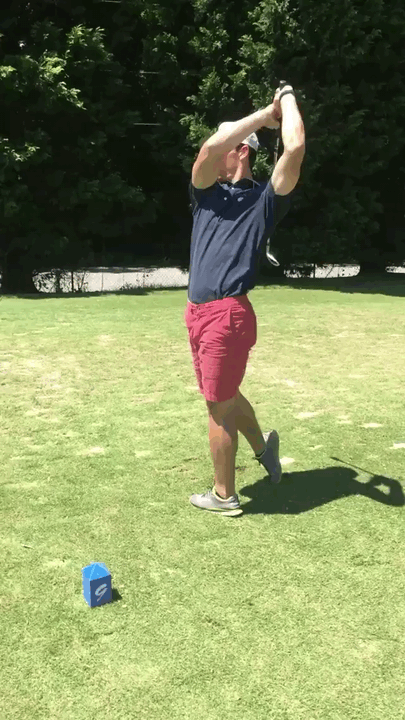 Swing Loop In Golf Course GIF