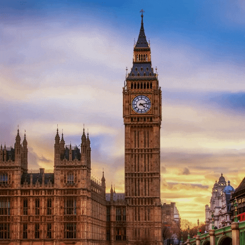 Swinging London Big Ben GIF