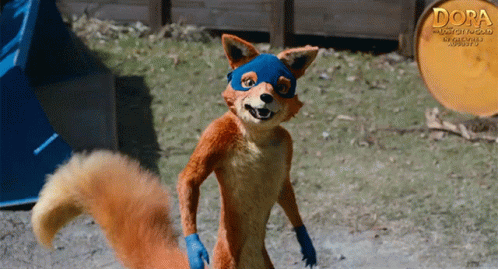 Swiper Saluting To His Superior GIF