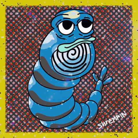 Swirl On Larva Mouth GIF