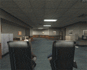 Swivel Chair Racing GIF