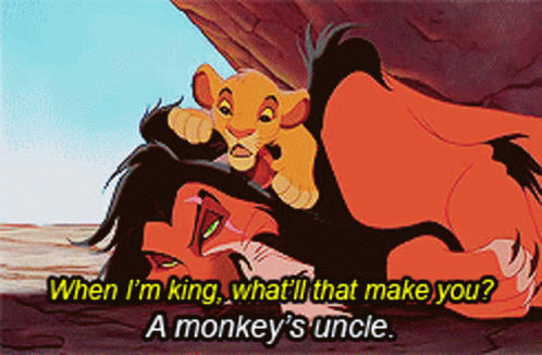 Simba And Scar Lion King GIF