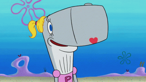 Swoon Pearl Krabs Spongebob Squarepants GIF
