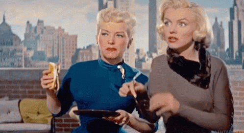 Swoon Marilyn Monroe Inspecting GIF