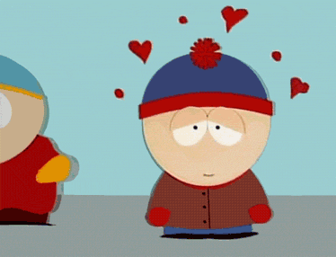 Swoon Stan Marsh Enamored South Park GIF