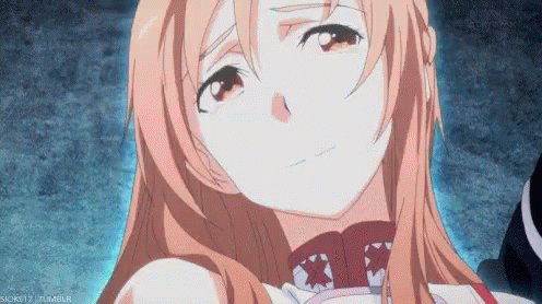 Sword Art Online Asuna Disappearing GIF