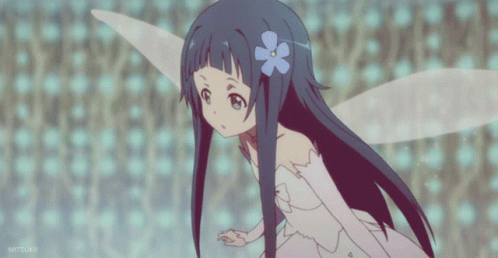 Sword Art Online Confused Yui GIF
