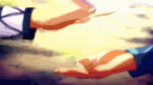 Sword Art Online Kirito And Eugeo Handshake GIF