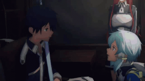 Sword Art Online Sinon Crying GIF