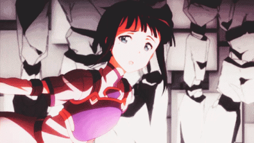 Sword Art Online Sachi Disappearing GIF