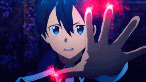 Sword Art Online Kirito Permissions GIF
