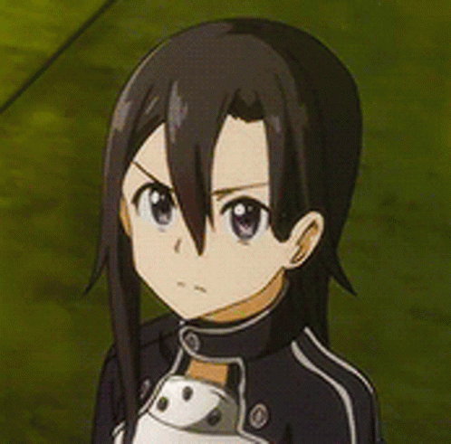 Sword Art Online Kirito Long Hair GIF