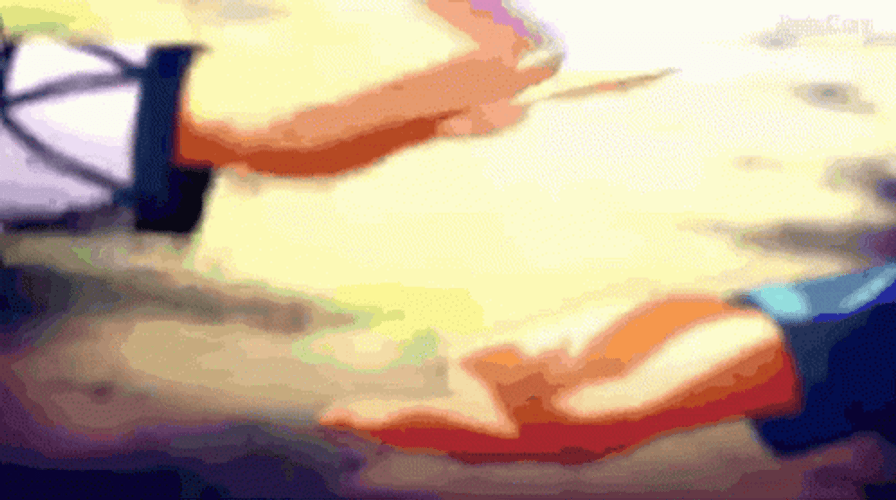 Sword Art Online Kirito And Eugeo Handshake GIF