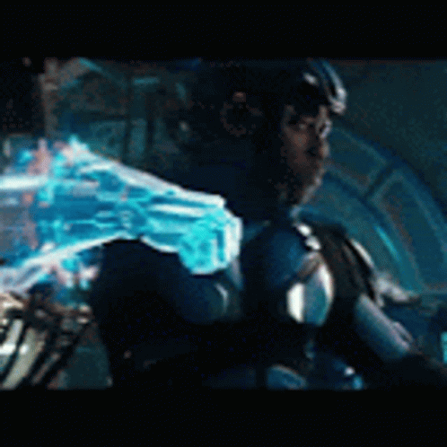 Sword Attack On The Building Pacific Rim GIF