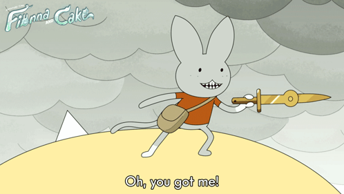 Sword Character Oh You Got Me On Bottom