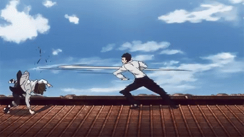 Sword Fight Gangsta Funimation GIF