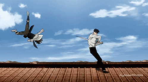 Sword Fight Manga Anime GIF