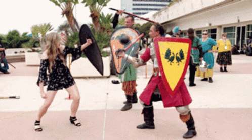 Sword Fight Swordsmanship GIF
