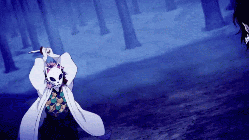 Sword Fighting Demon Slayer Giyo Tomioka Sabito GIF