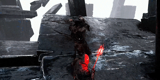 Sword Fighting Mortal Shell Game GIF