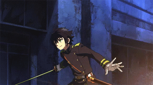 Sword Fighting Seraph Of The End Yuichiro Hyakuya GIF