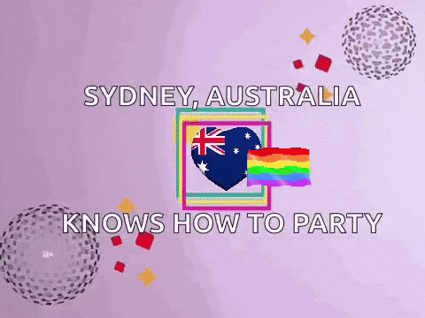 Sydney Australia Celebrates Pride GIF