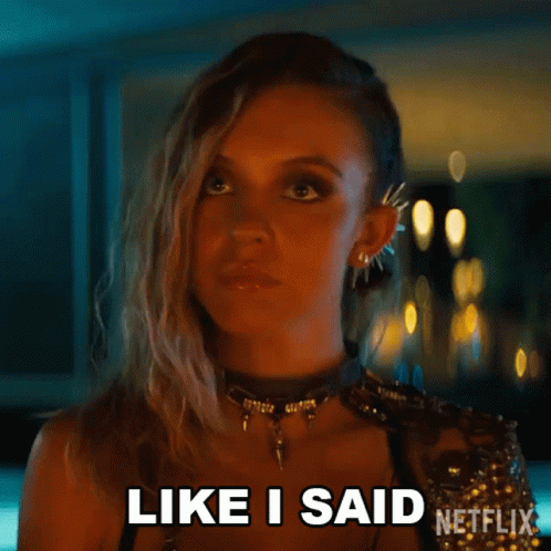 Sydney Sweeney I Said What I Said GIF