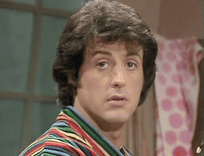 Sylvester Stallone Ehh Confused GIF