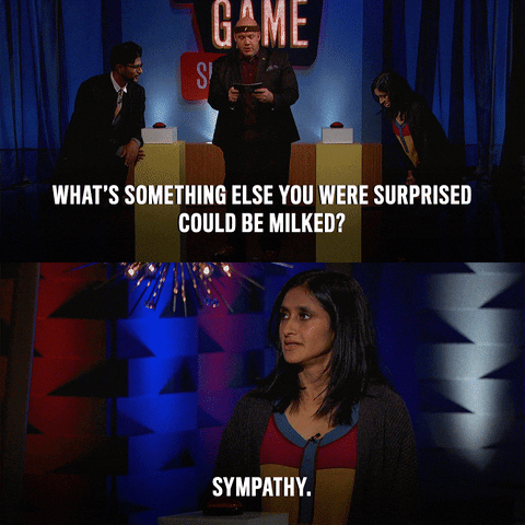 Sympathy Could Be Milked GIF