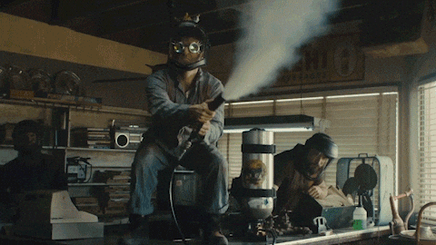 Synergy Music Video Smoke Swirl GIF