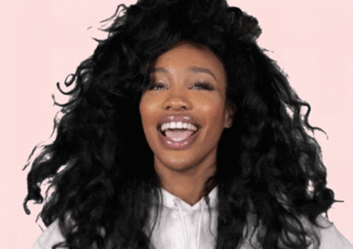 Sza Playful Giggly Laugh GIF