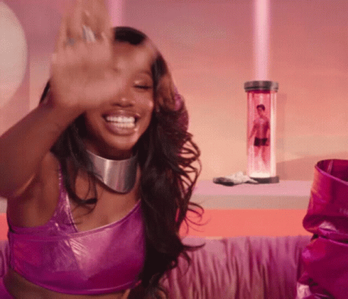 Sza Hand Up Stop Gesture GIF