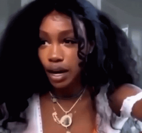 Sza Solána Imani Rowe Amazed Reaction GIF