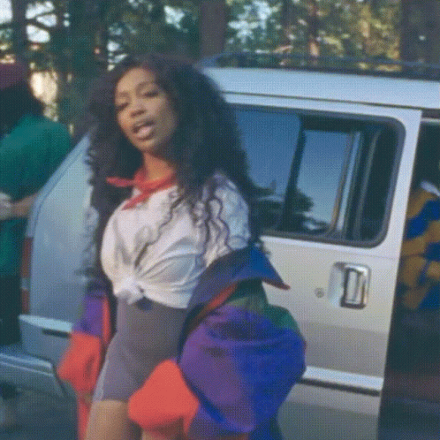 Sza Strutting Backwards Music Video GIF