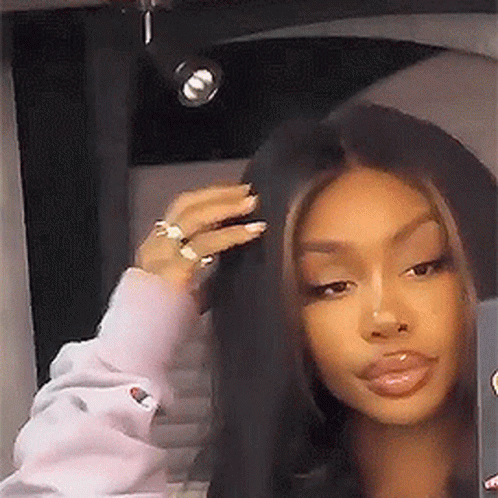 Pretty Sza Mobile Phone Selfie GIF