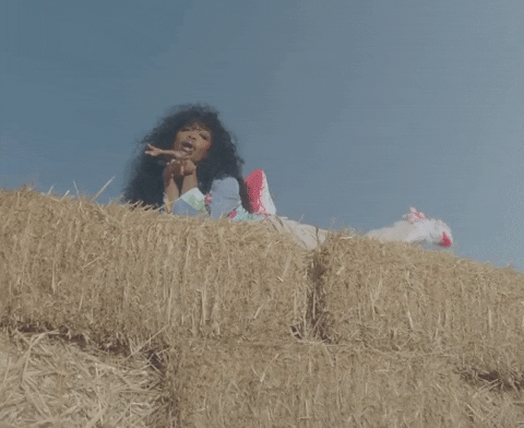 Sza Playful Haystack Music Video GIF