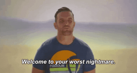 T J Lavin The Challenge Welcome To Worst Nightmare GIF