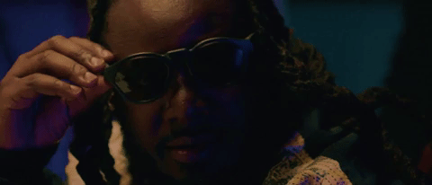 T Pain Lifting His Sunglasses GIF